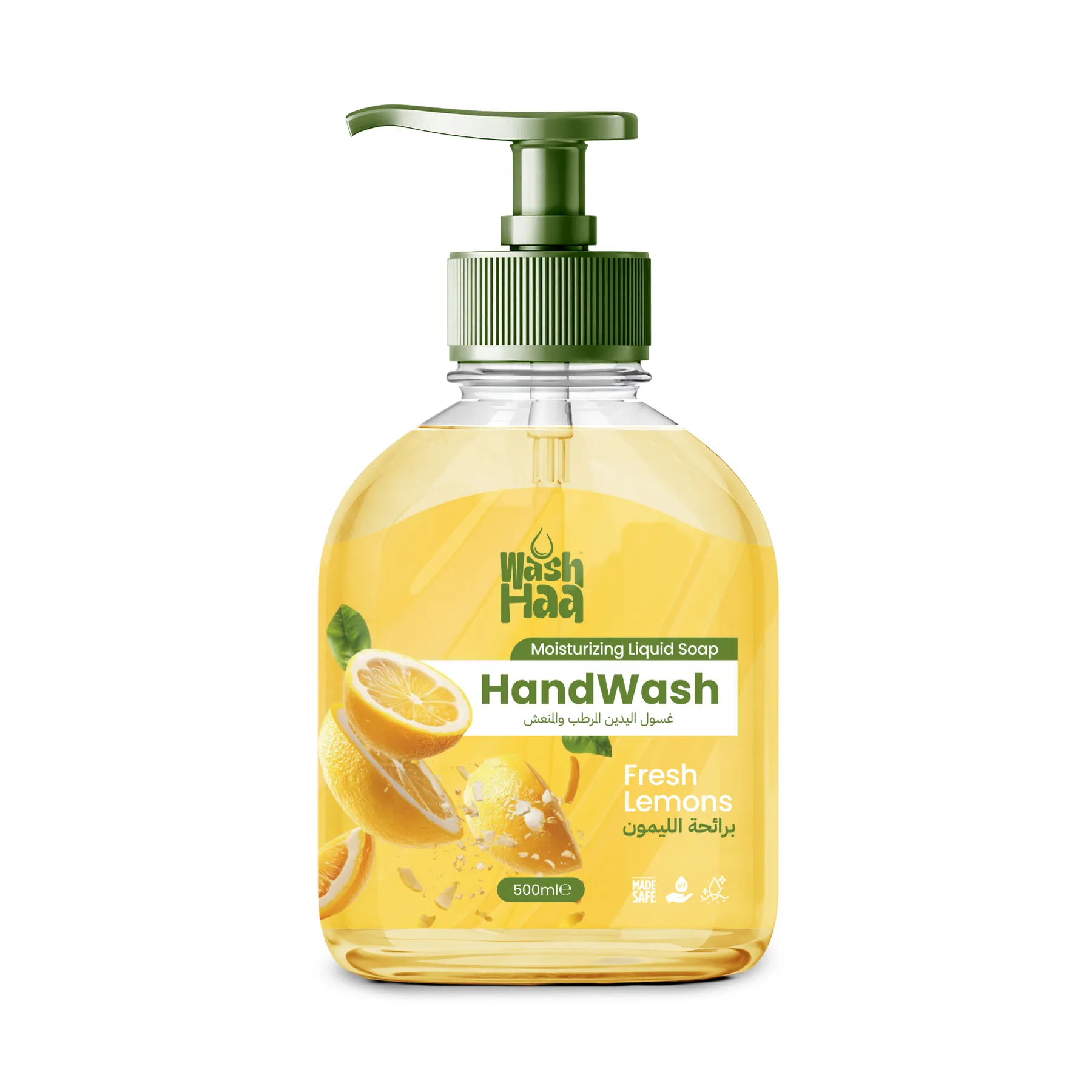 Washhaa Liquid Soap Hand Wash - Lemon